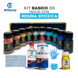 Kit basico de inicio con RESINA EPÓXICA